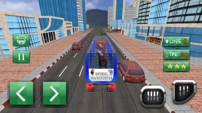 Forest Animal Cargo Modern Truck game screenshot 3