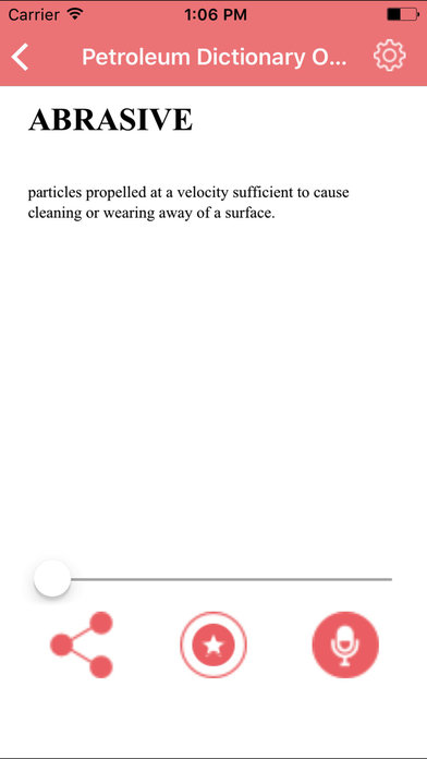 Petroleum Dictionary Terms Definitions screenshot 3