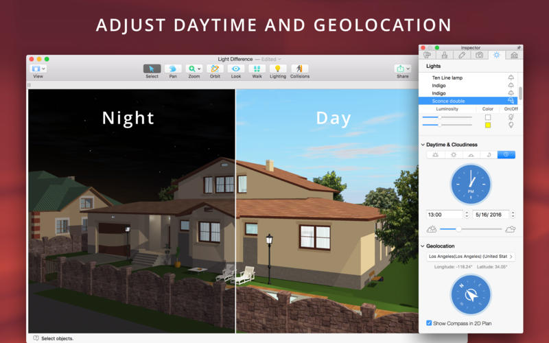Live Home 3D Pro for Mac 4.7 中文破解版 强大的3D室内设计工具