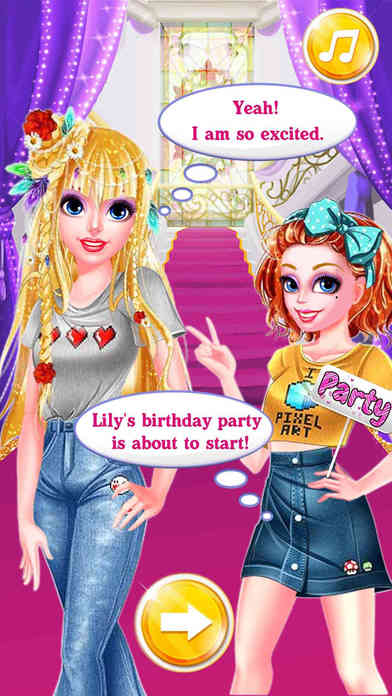 Fashion Party - Makeover Salon for girls screenshot 3