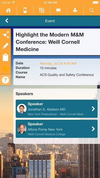ACS Quality and Safety Conferences screenshot 3