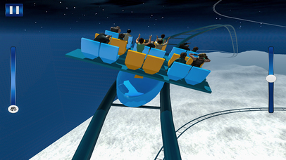 Snow Sky Visit Roller Coaster Pro screenshot 2