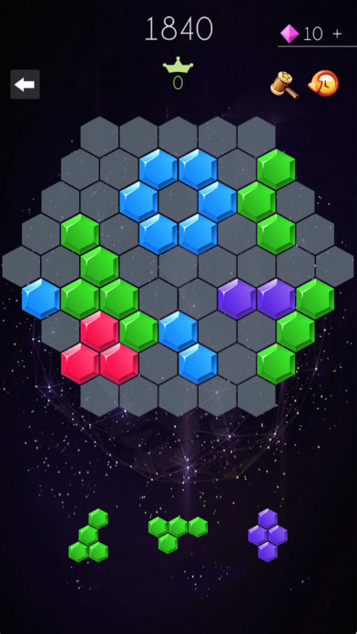 六边形爱消除-砖块类天天消除游戏 screenshot 2