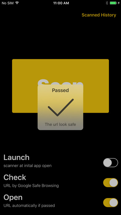 QR Reader - Safe Browsing screenshot 3