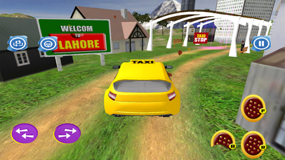 Extreme City Taxi : Mountain Drive Game 3D screenshot 2