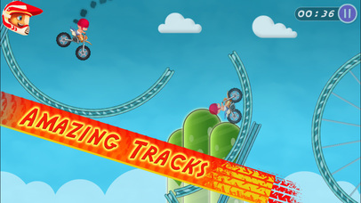 Racing Games 2017 :Happy Bike Wheels Drive screenshot 2