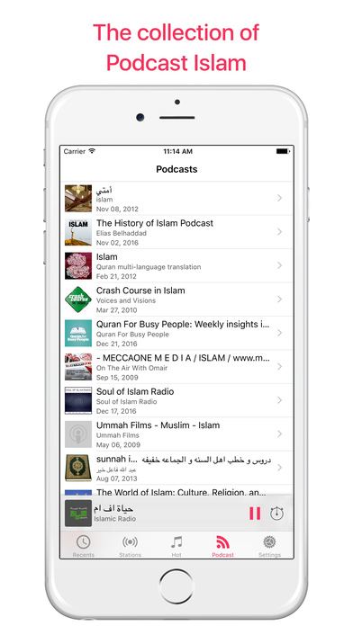 Radio and Podcast Islam screenshot 2