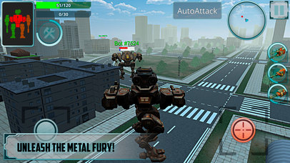 Giant Mech Robot Wars screenshot 4