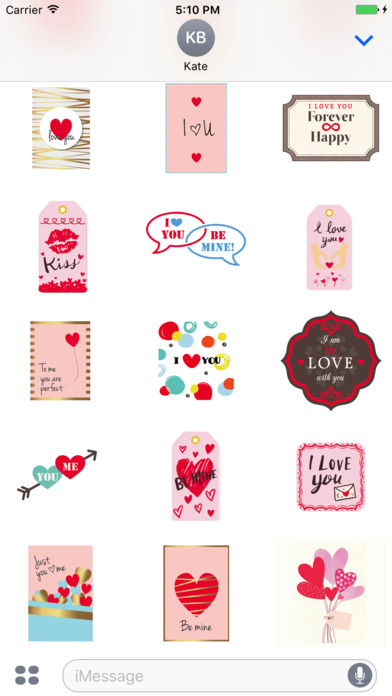 Love Cards - stickers & emoji screenshot 3