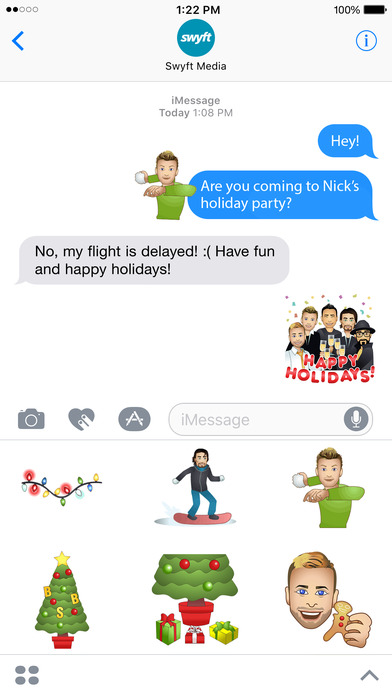 BSB Holiday Stickers & GIFs by Backstreet Boys screenshot 2