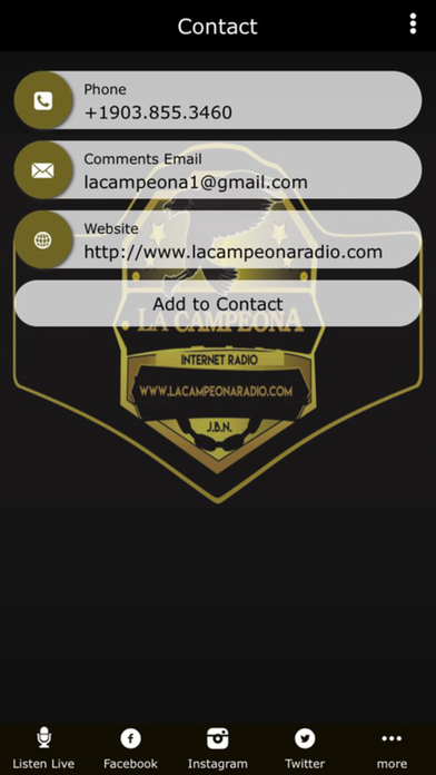 La Campeona Internet Radio screenshot 3