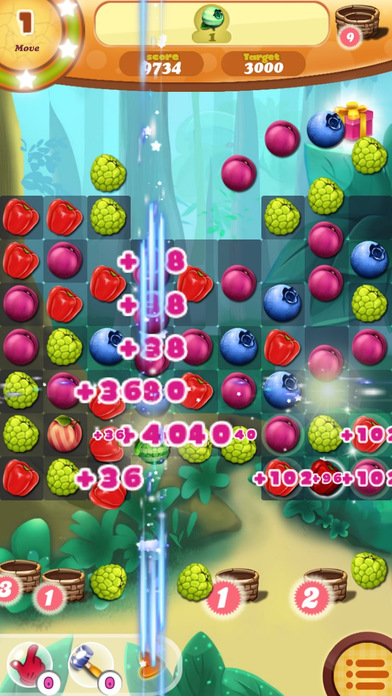 Candy Fruits Blast 3D Games screenshot 3