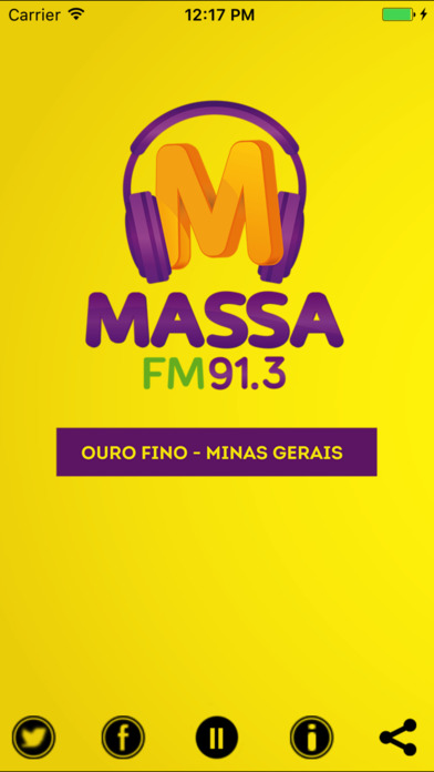 Massa FM Ouro Fino screenshot 2