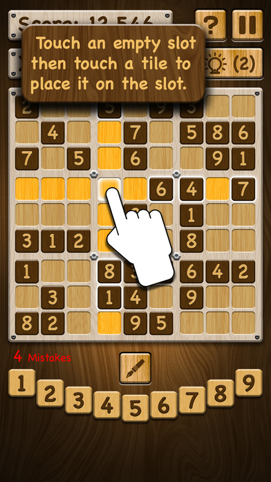 Sudoku Wood Puzzle screenshot 4
