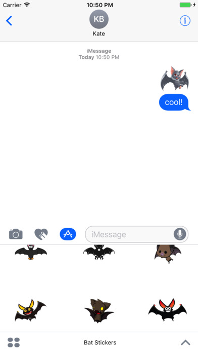 Bat Stickers screenshot 2