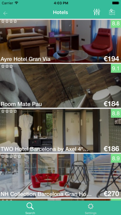 Cheap Barcelona Hotels screenshot 4