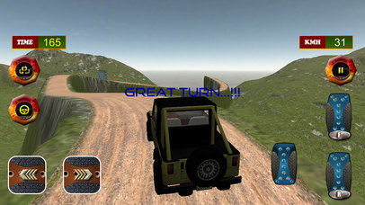 Hill 4x4 Vehicle  : Mountain Jeep Drive 2017 screenshot 4