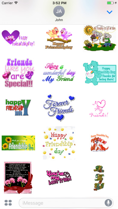Friendship Day GIF Stickers screenshot 2