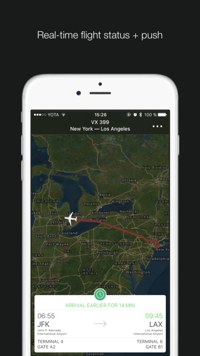 aita lite: simple flight tracker screenshot 2