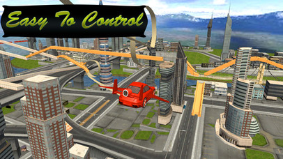 Driverless Flying Car Simulator Pro – Air Stunt screenshot 2
