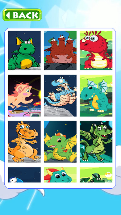 Cute Dragon Games Jigsaw Puzzles Education screenshot 2