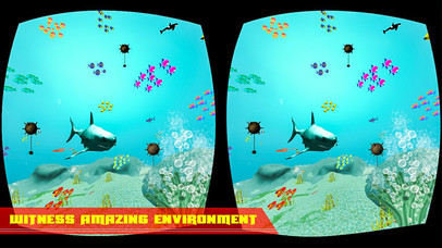 VR Killer Shark Attack Simulator - Hungry Fish screenshot 4