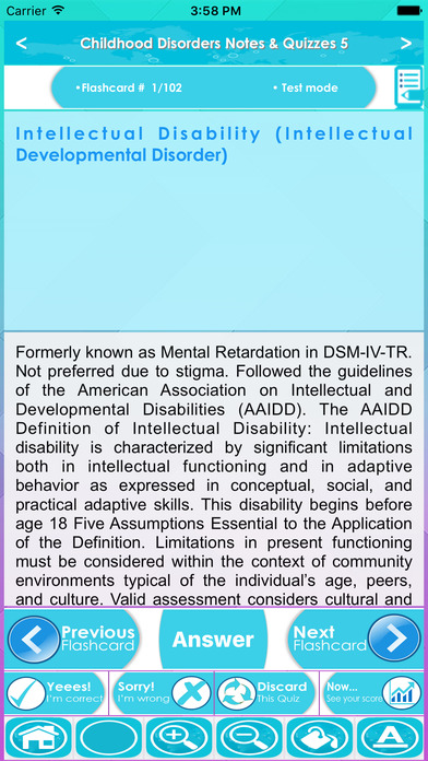 Childhood Disorders Study Guide -2200 Terms & Q&A screenshot 4