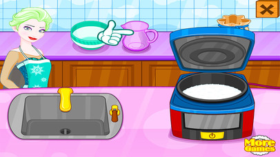 لعبة طبخ كرات الارز - العاب طبخ سارة screenshot 3