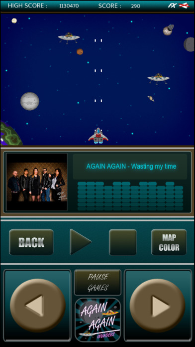AGAIN AGAIN Invaders screenshot 2