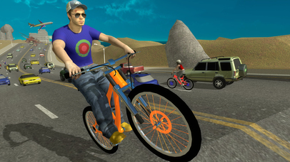 Bicycle Rider Quad Racing screenshot 3