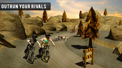 Offroad Mountain Bike Racing: Freestyle Stunts PRO screenshot 4