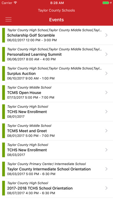 Taylor County School District Kentucky screenshot 3