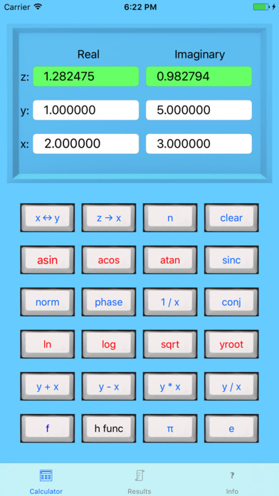 Complex Calculator screenshot 2