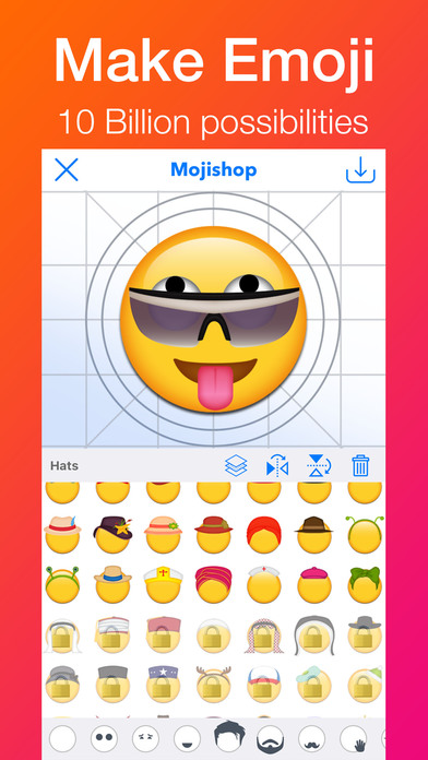 Mojishop - Emoji Maker & GIF, Text Moji Designer screenshot 2