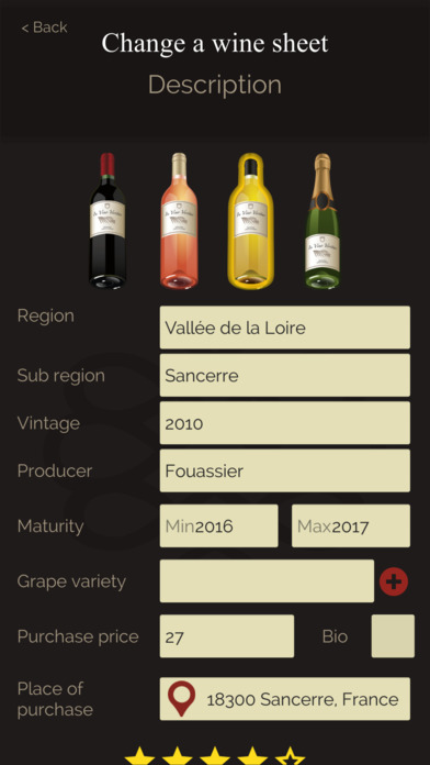 EuroCave: Manage your wine screenshot 3