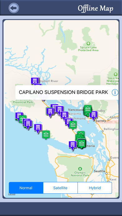 Vancouver Island Travel Guide & Offline Map screenshot 2