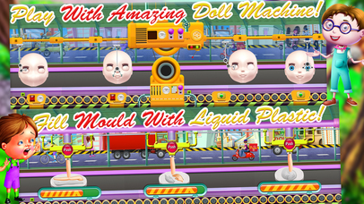 Doll Factory – Girls Toy Maker Workshop screenshot 4