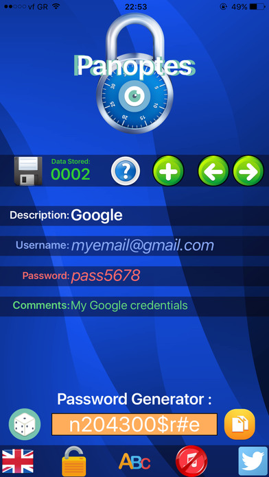 Password Manager - Panoptes screenshot 3