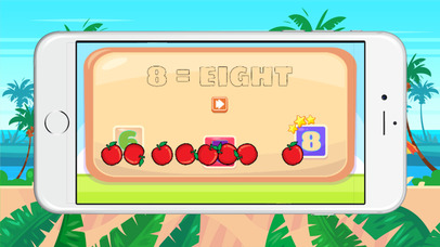 Fruits counting : Kids basic math screenshot 3