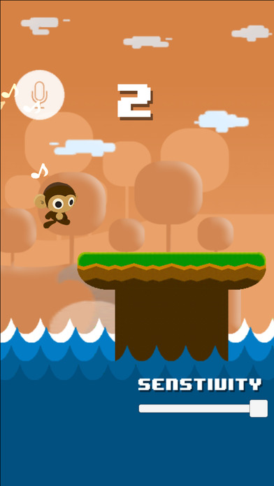 Monkey Scream & Sing Go- the voice running game screenshot 3