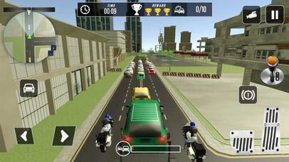 Elevated Car Driving Test: President's Taxi Driver screenshot 2