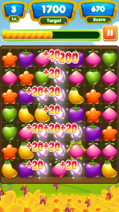 Juice Fruit Pop - Match 3 screenshot 3