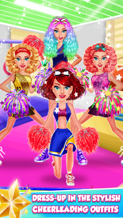 All-Star Cheerleader Dress up Games for Girl screenshot 3