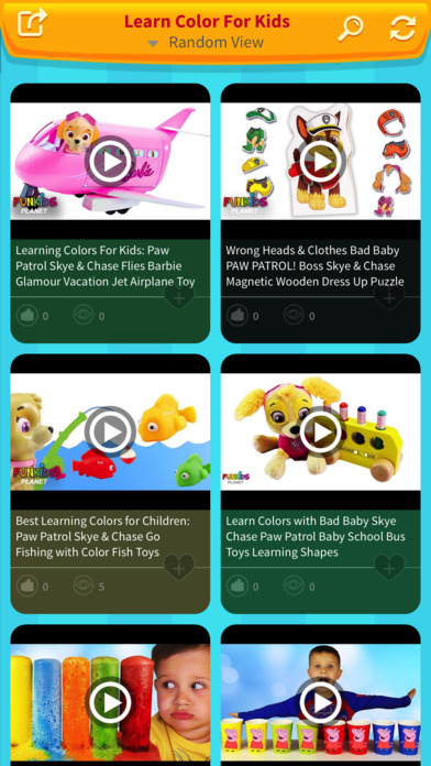Learn Color For Kids Children Toddlers With Videos screenshot 2