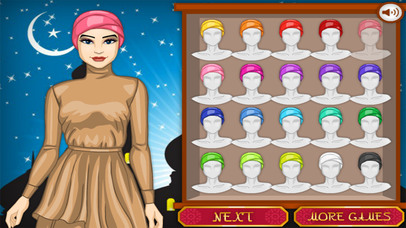 لعبة تلبيس الحجاب والعبايات - العاب اسلامية screenshot 2