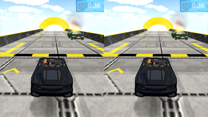 VR Extreme Track Stunt Racing screenshot 2