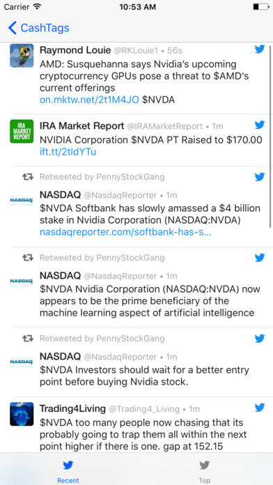 Realtime Stocks screenshot 2