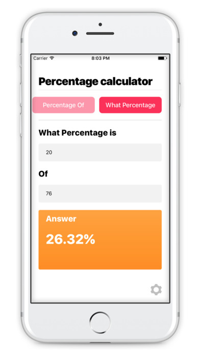 Percentage Calculator • Simple Apps screenshot 4