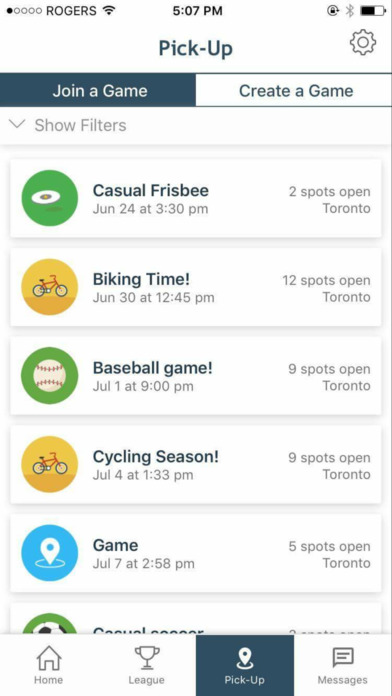 Javelin - Toronto Volleyball screenshot 2