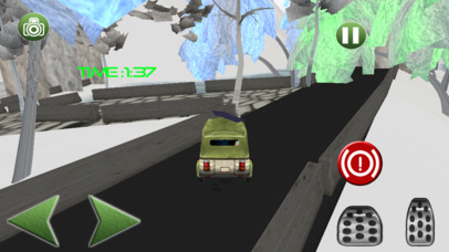Real Snow Rickshaw Drive Simulator screenshot 3